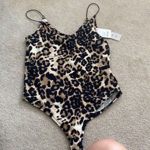 Cheetah body suit
